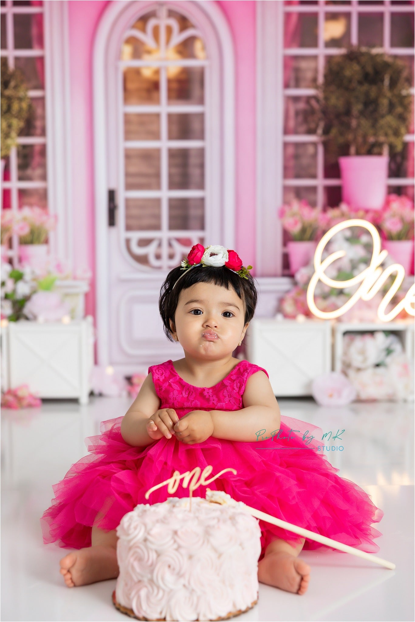 Kate Rose Boutique Fleurs Toile de fond Conçu par Chain Photographie - Kate Backdrop FR