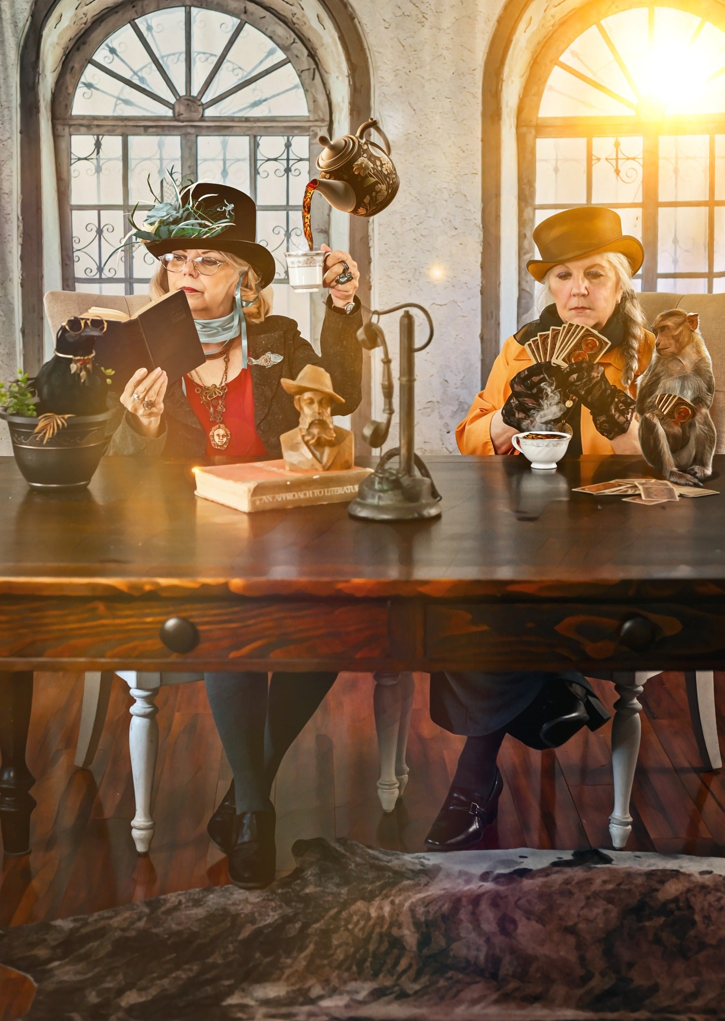 Kate Rétro Vieux mur Fenêtres Toile de fond pour la photographie - Kate Backdrop FR