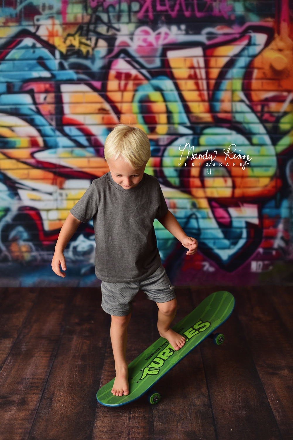 Kate Urbain Mur de graffitis Toile de fond conçue par Mandy Ringe - Kate Backdrop FR