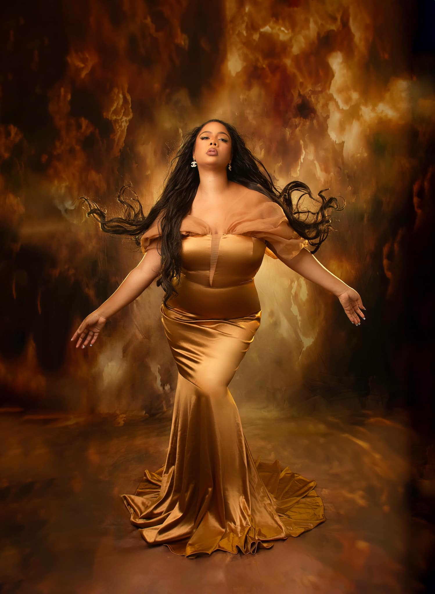 Kate Sweep Mur-à-Sol Abstrait Nuage de rêve Lumière du soleil Toile de fond pour la photographie - Kate Backdrop FR