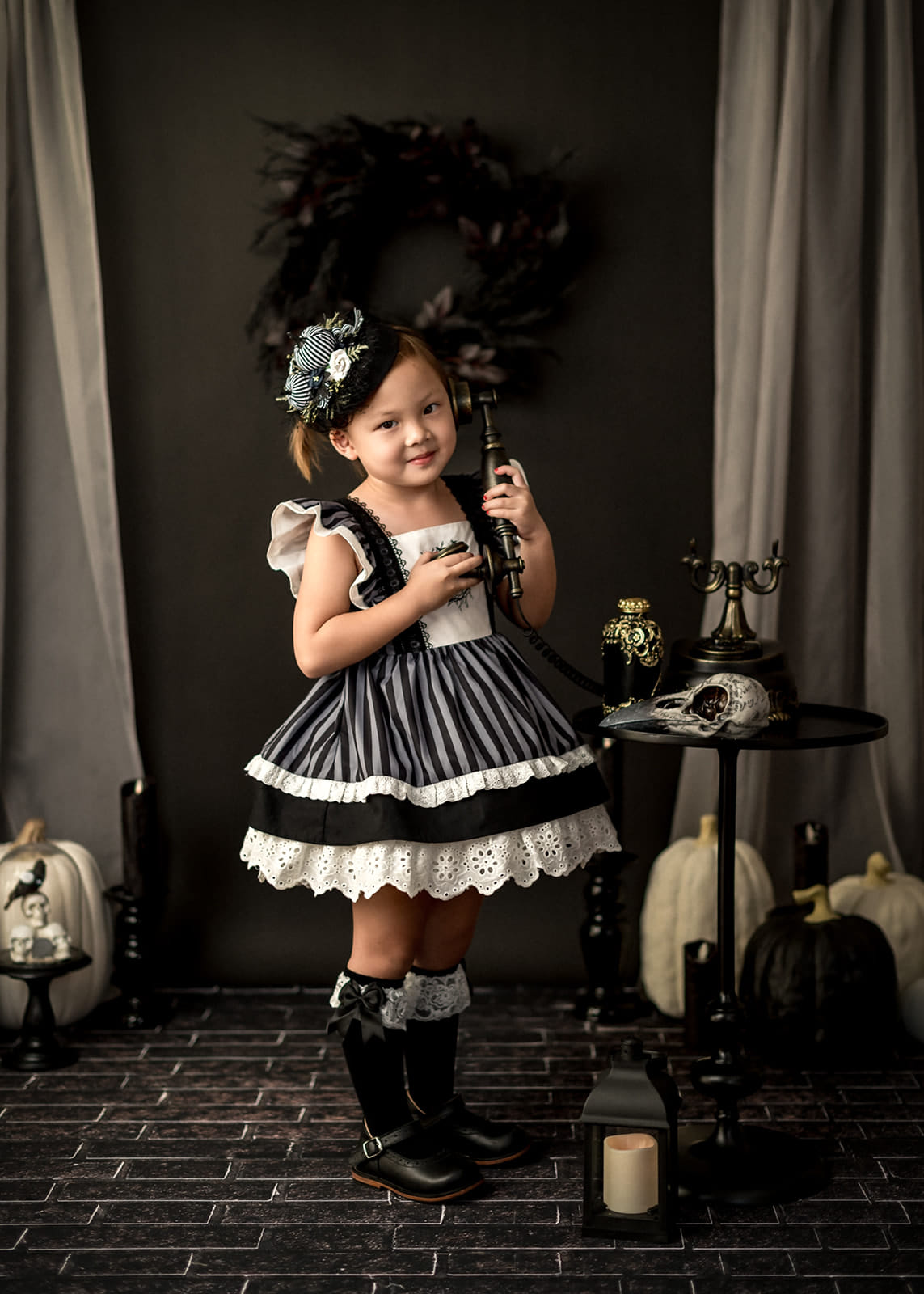 Kate Noir Fond de Papier Sans Couture pour la photographie - Kate Backdrop FR