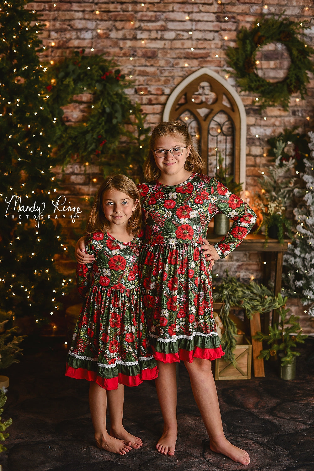 Kate Vieille Urbaine Mur de briques Toile de fond conçue par Mandy Ringe - Kate Backdrop FR