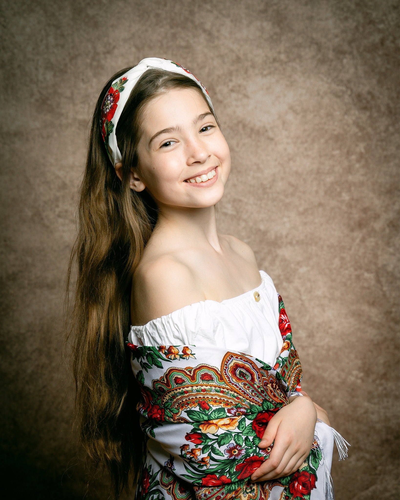 Kate Texture abstraite Vieux maître Marron foncé Toile de fond pour la photographie - Kate Backdrop FR