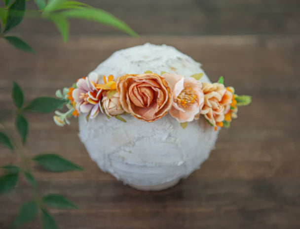 Kate Bandeau Floral Nouveau-né pour la photographie - Kate Backdrop FR