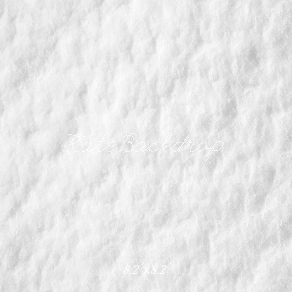 Kate Hiver Neige Blanc Sol Toile de fond conçue par Kate Image - Kate Backdrop FR