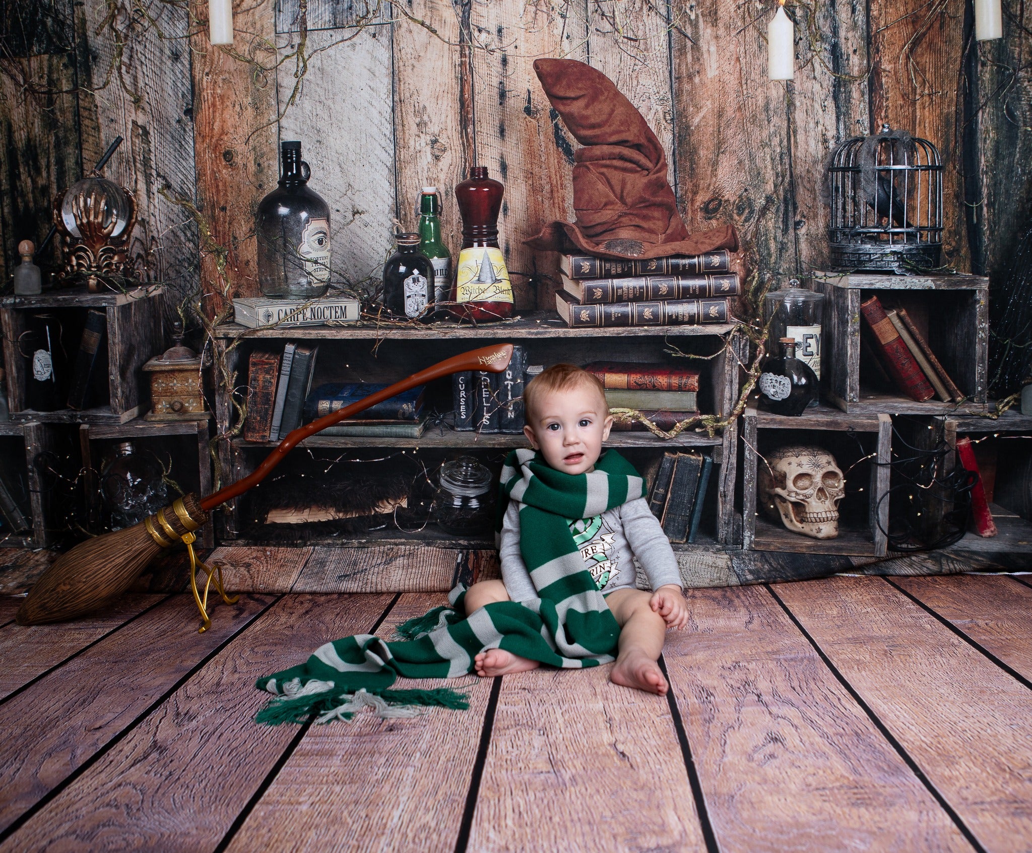 Kate Conte de fées Magique Sorcier Toile de fond conçue par Arica Kirby - Kate Backdrop FR