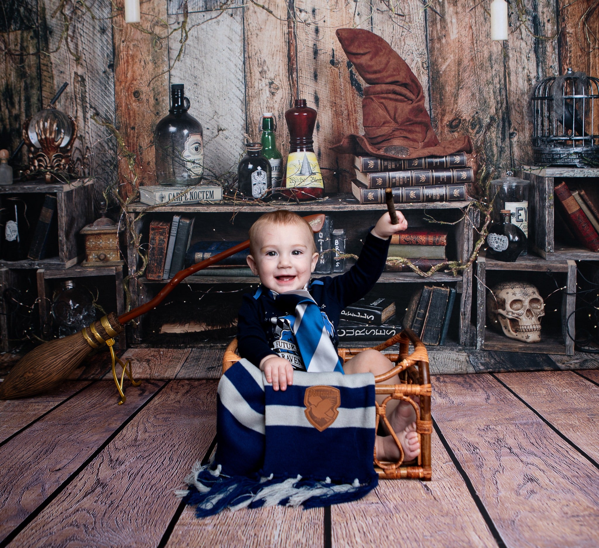 Kate Conte de fées Magique Sorcier Toile de fond conçue par Arica Kirby - Kate Backdrop FR