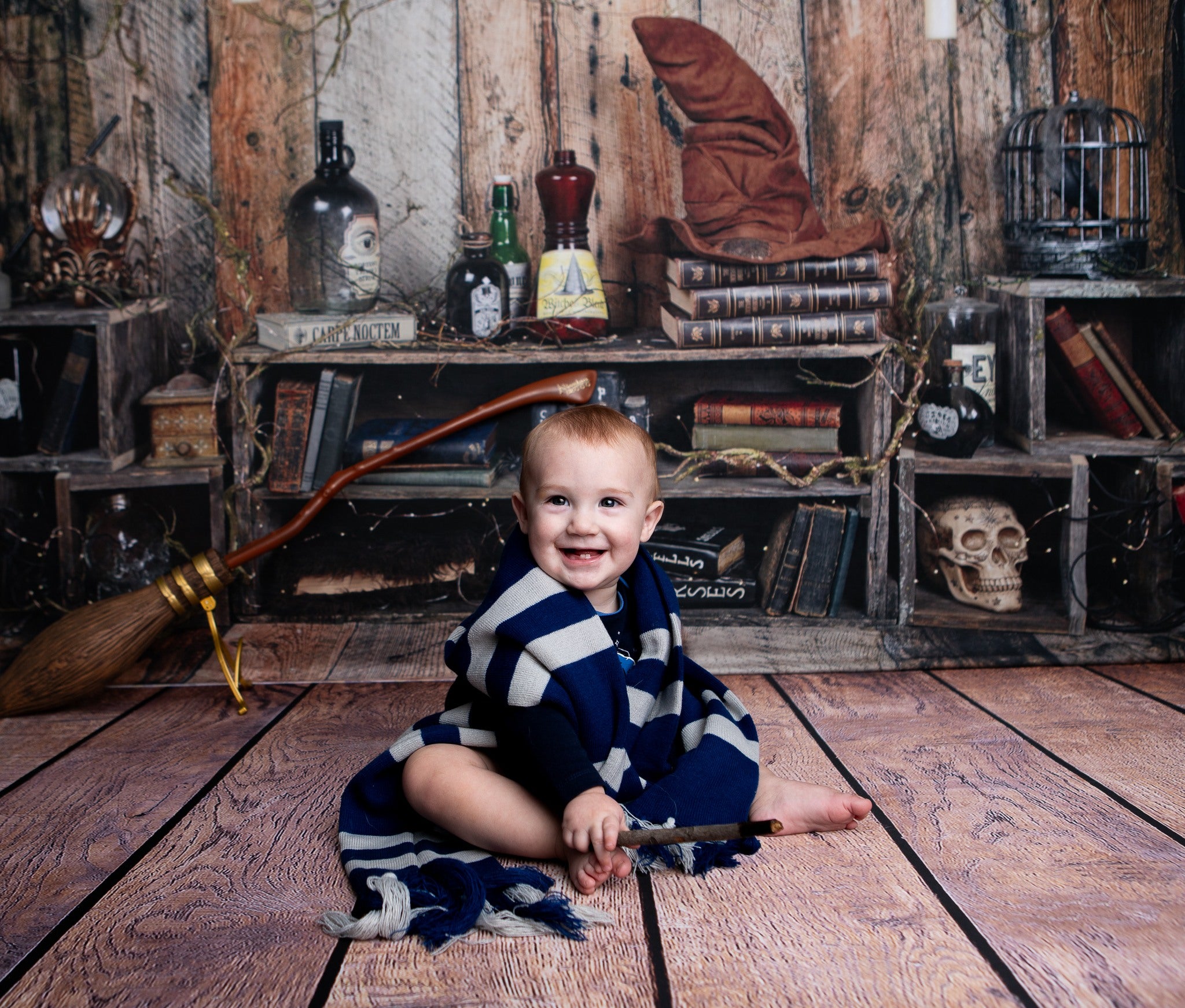 Kate Conte de fées Magique Sorcier Toile de fond conçue par Arica Kirby - Kate Backdrop FR