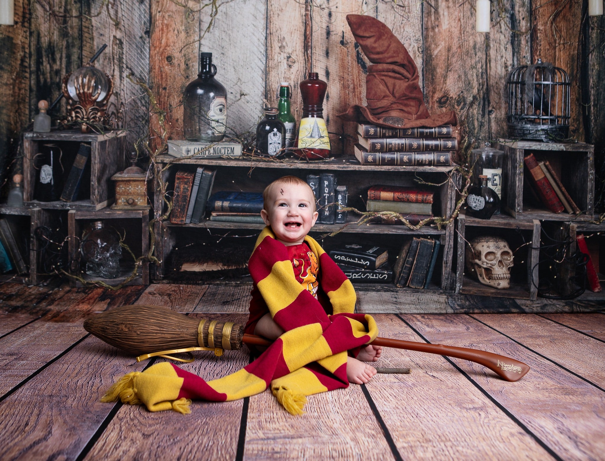 Kate Conte de fées Magique Sorcier Toile de fond conçue par Arica Kirby - Kate Backdrop FR