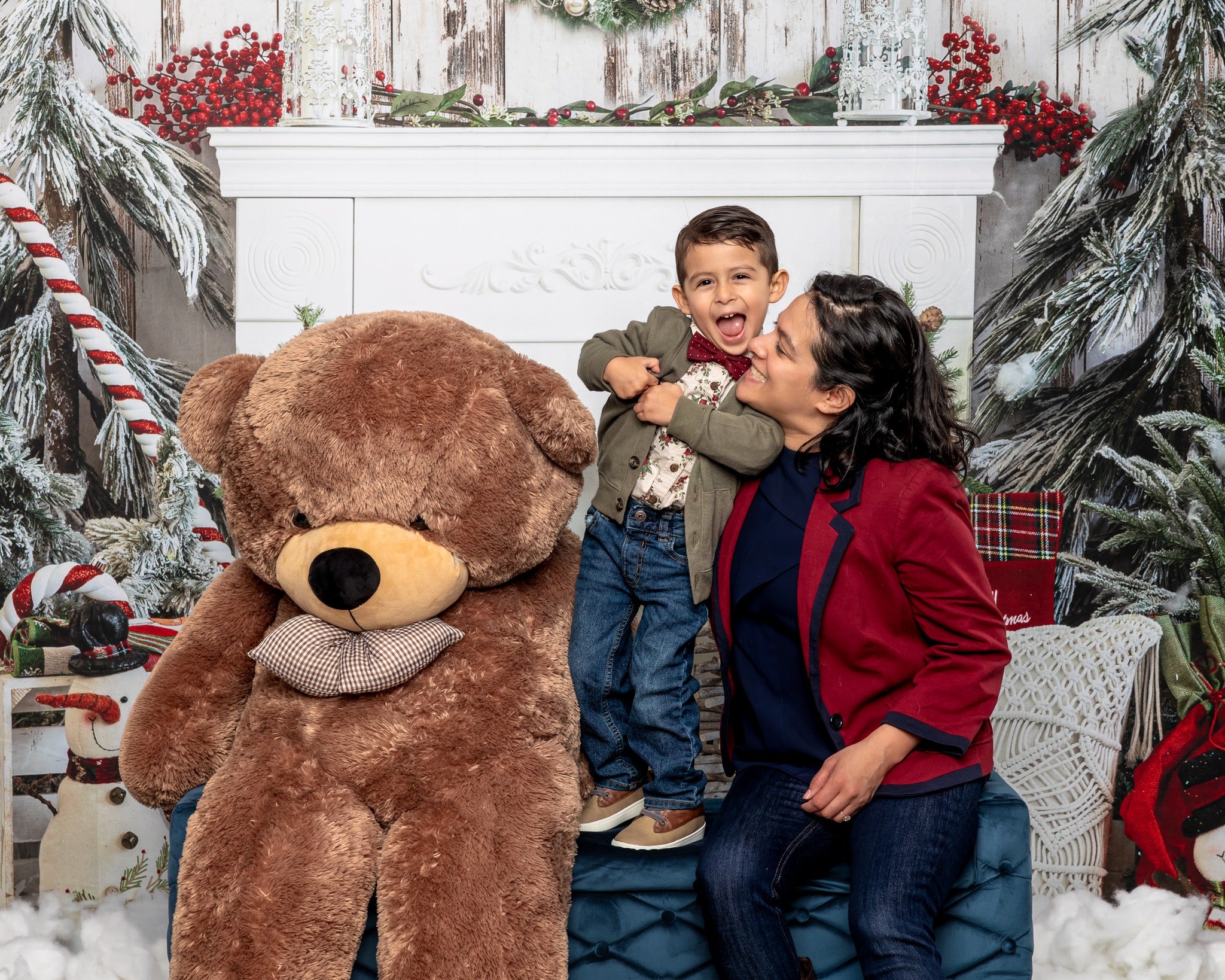 Kate Noël Cheminée Chêne Mur en bois Toile de fond pour la photographie - Kate Backdrop FR