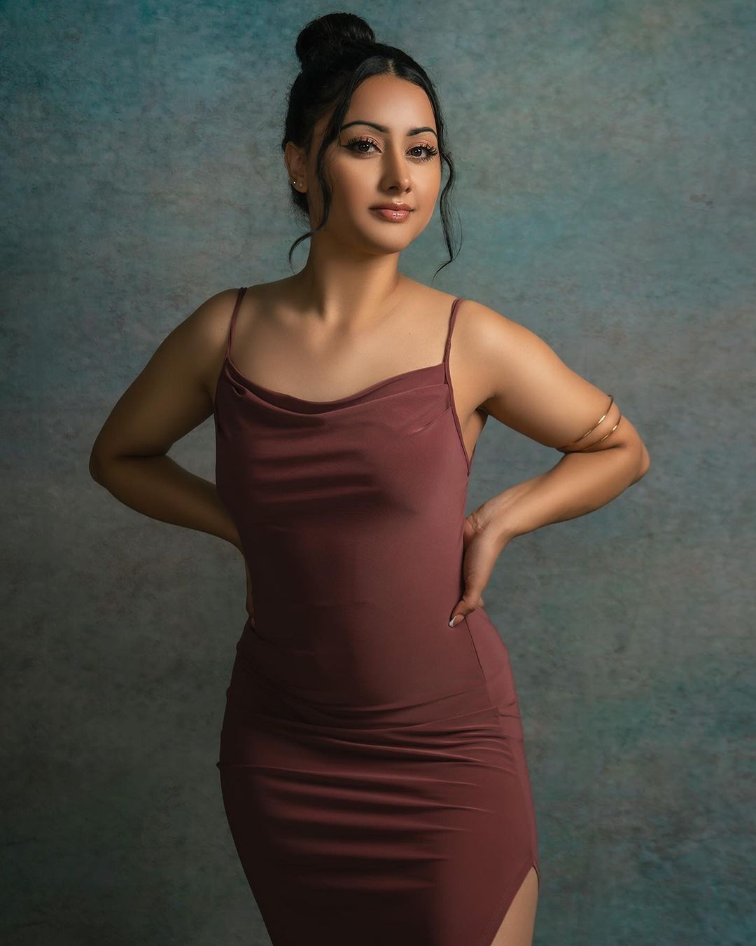 Kate Texture Abstrait Bleu-gris Portrait Studio photo Toile de fond pour la photographie - Kate Backdrop FR