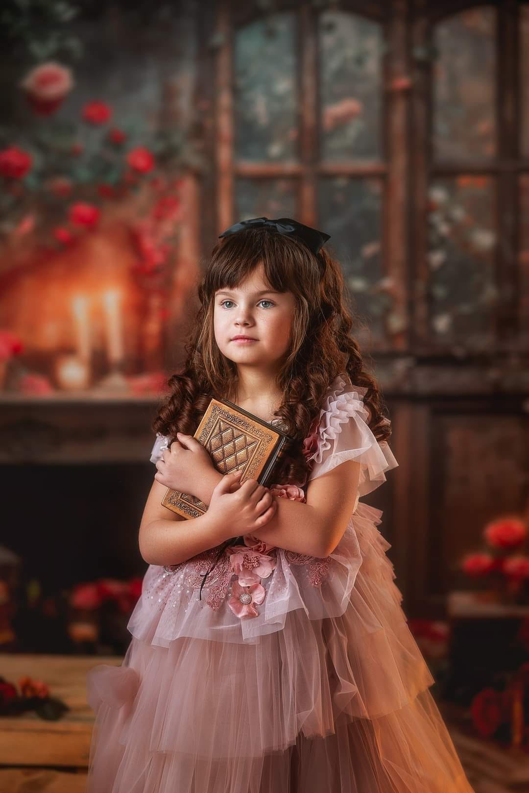 Kate Saint Valentin Rétro Chambre Florale Toile de fond conçue par Emetselch - Kate Backdrop FR