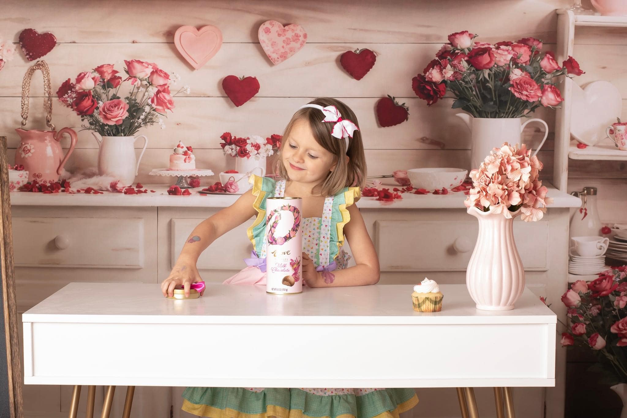 Kate Saint Valentin Beige Cuisine Toile de fond conçue par Emetselch - Kate Backdrop FR