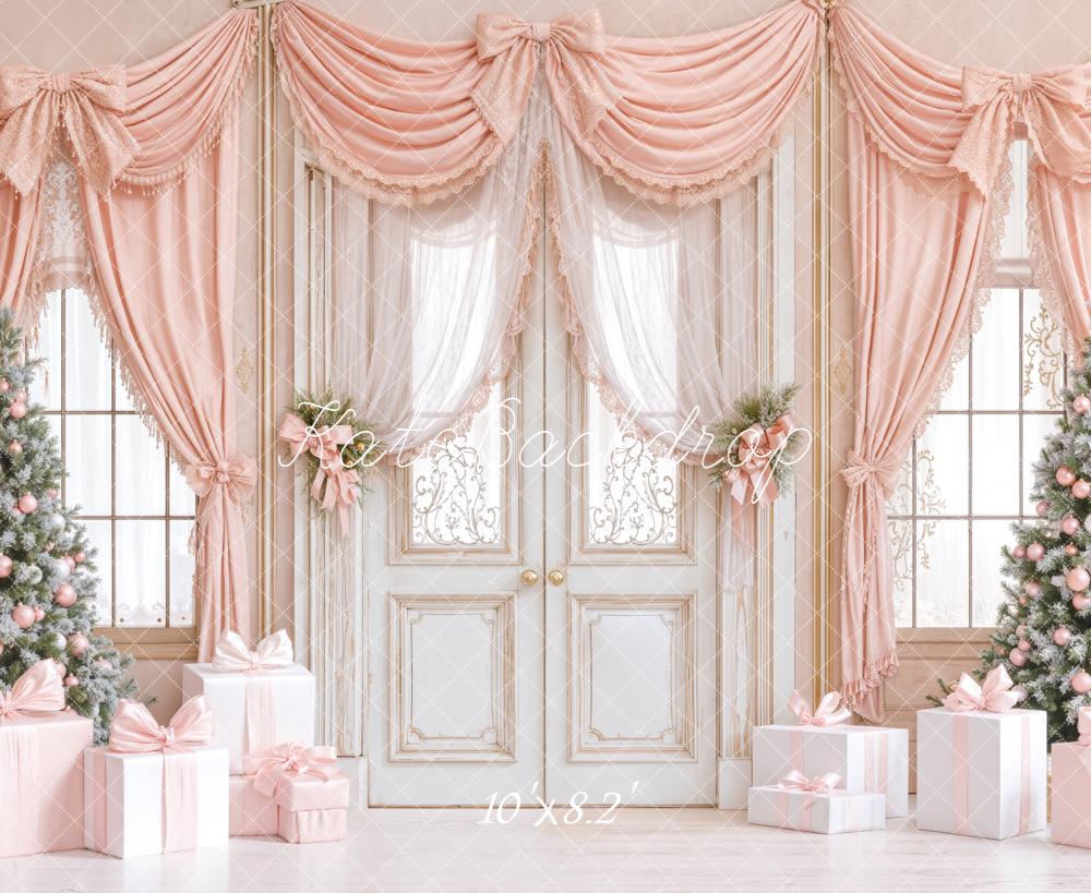 Kate Noël Rose Porte Cadeaux Rideaux Toile de fond conçue par Emetselch - Kate Backdrop FR