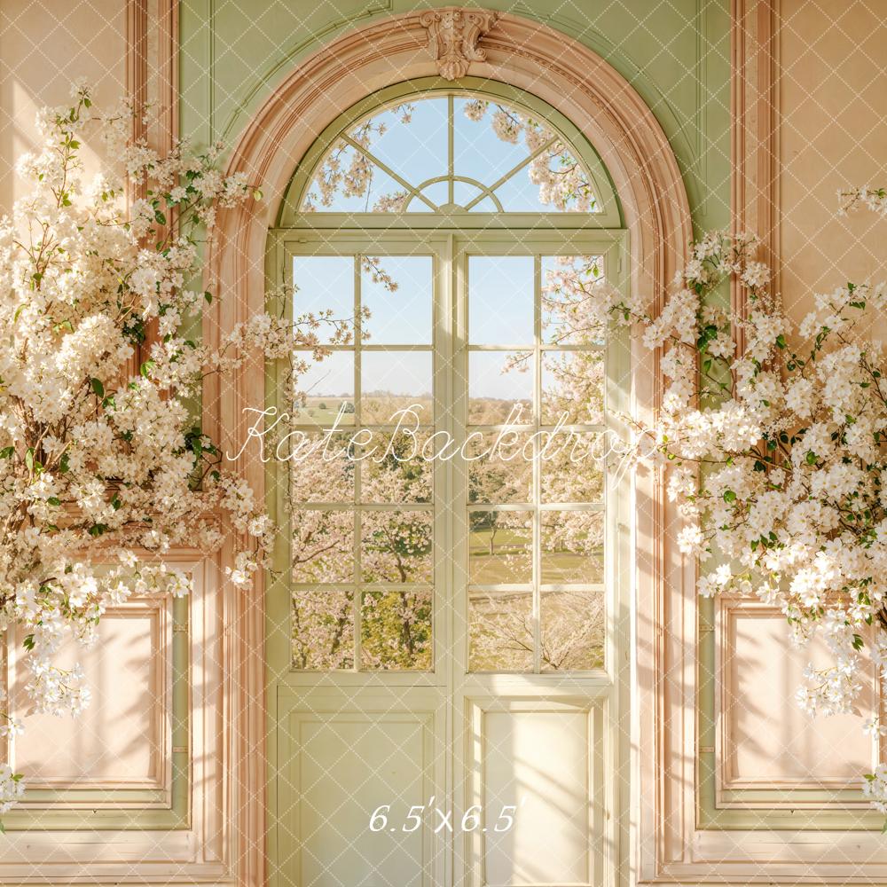 Kate Printemps Fleurs Arbre Porte Toile de fond conçue par Emetselch - Kate Backdrop FR