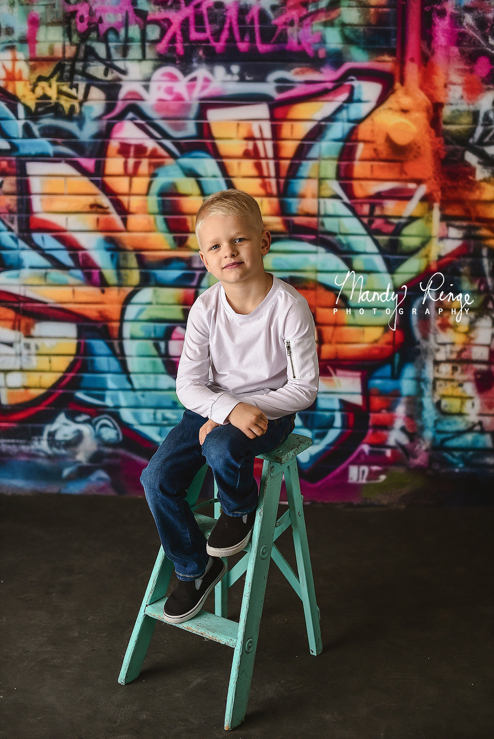 Kate Urbain Mur de graffitis Toile de fond conçue par Mandy Ringe - Kate Backdrop FR