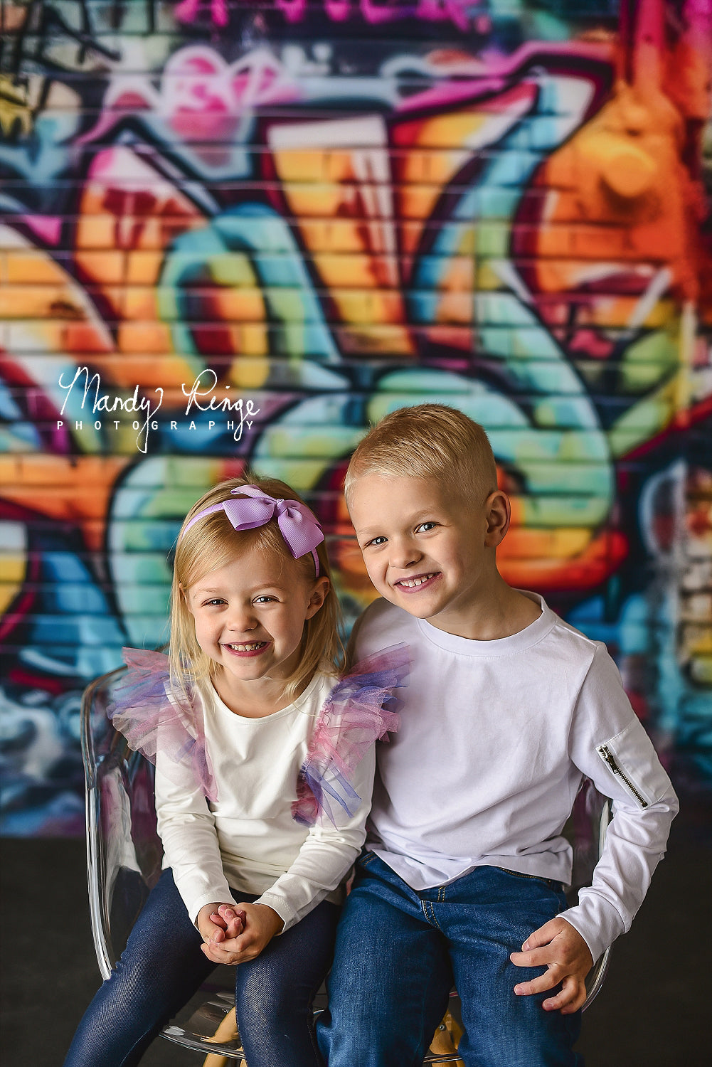 Kate Urbain Mur de graffitis Toile de fond conçue par Mandy Ringe - Kate Backdrop FR