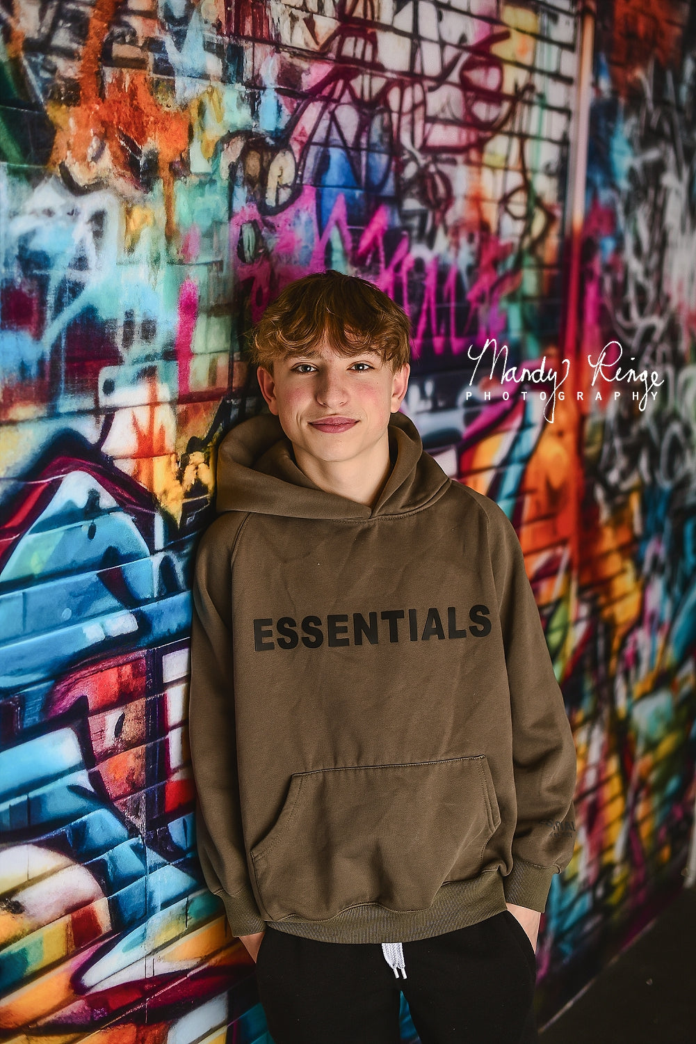 Kate Urbain Mur de graffitis Toile de fond conçue par Mandy Ringe - Kate Backdrop FR