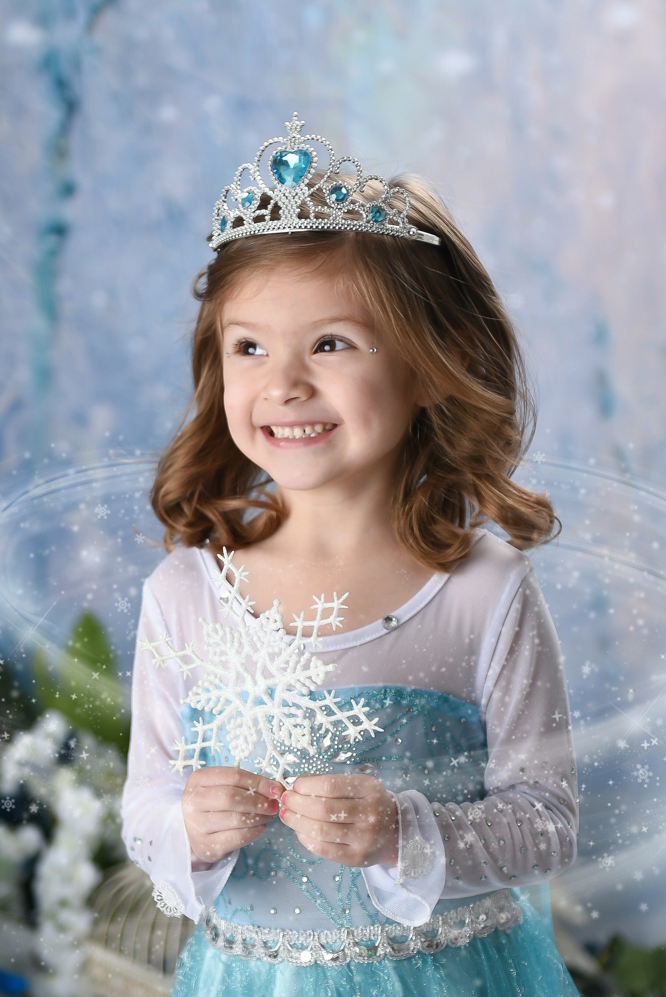 Kate Hiver Neige Forêt Crépuscule Toile de fond pour la photographie - Kate Backdrop FR