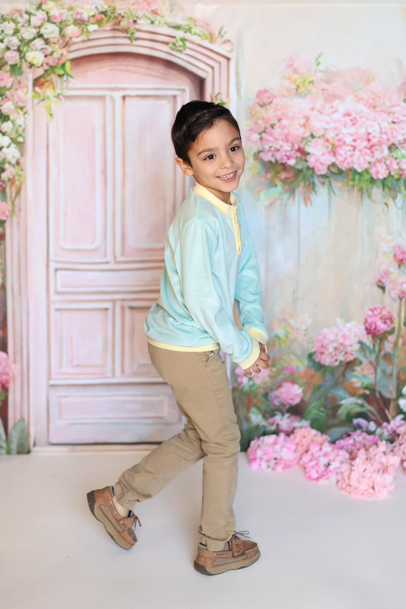 Kate Printemps Fantaisie Fleurs Mur Porte Toile de fond conçue par Chain Photographie - Kate Backdrop FR