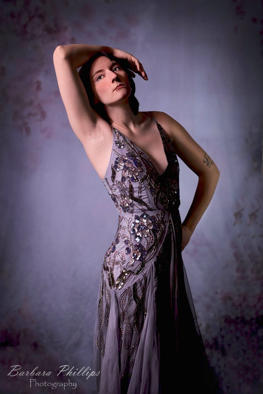 Kate Abstrait Médium Violet Fleurs Toile de fond conçue par Jerry_Sina - Kate Backdrop FR