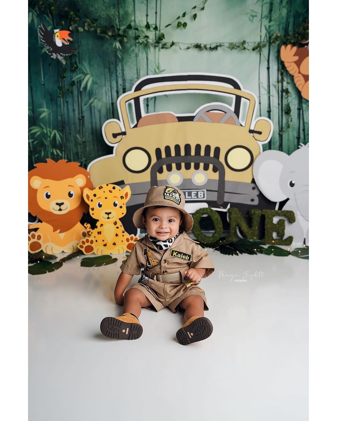 Kate Vert Forêt de bambous Aventure Toile de fond pour la photographie - Kate Backdrop FR