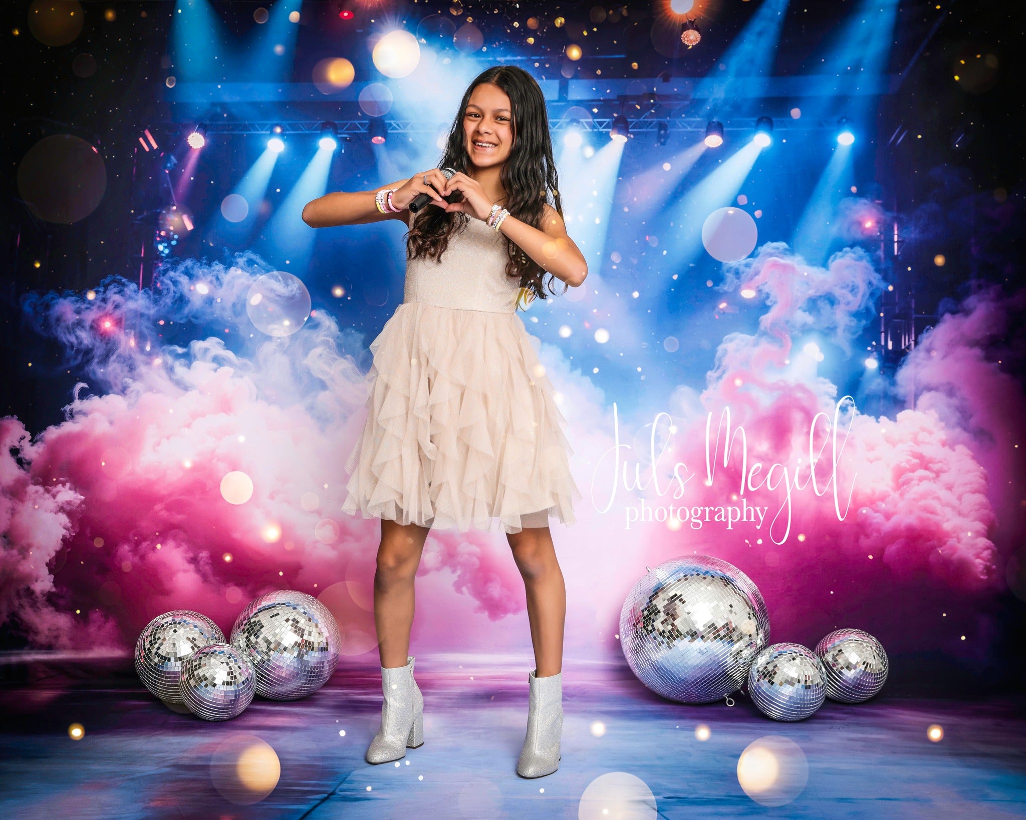 Kate Rose Fumée Scène Lumière Toile de fond conçue par Emetselch - Kate Backdrop FR