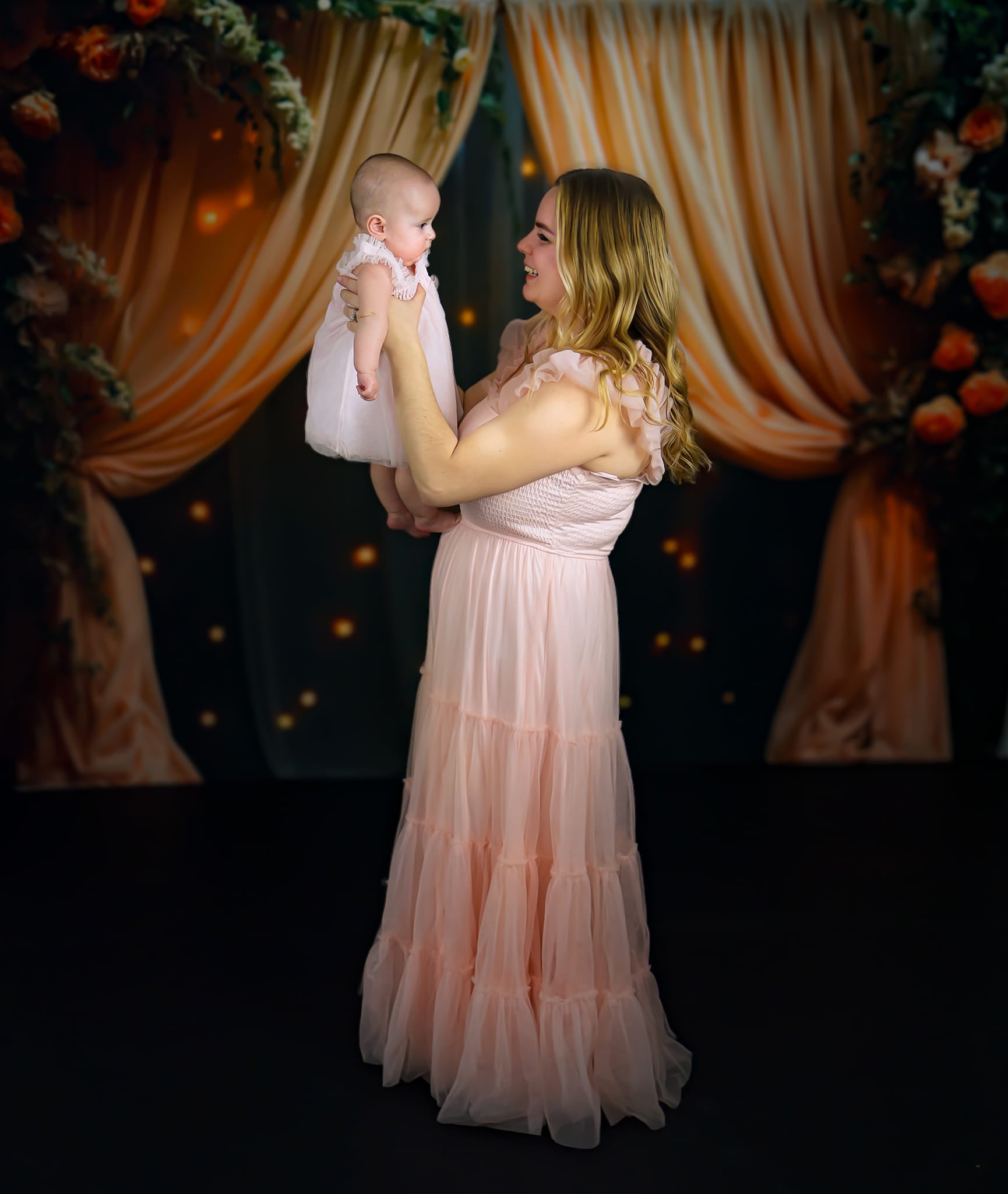 Kate Printemps Fleur Rideau Guirlandes lumineuses Toile de fond conçue par Emetselch - Kate Backdrop FR