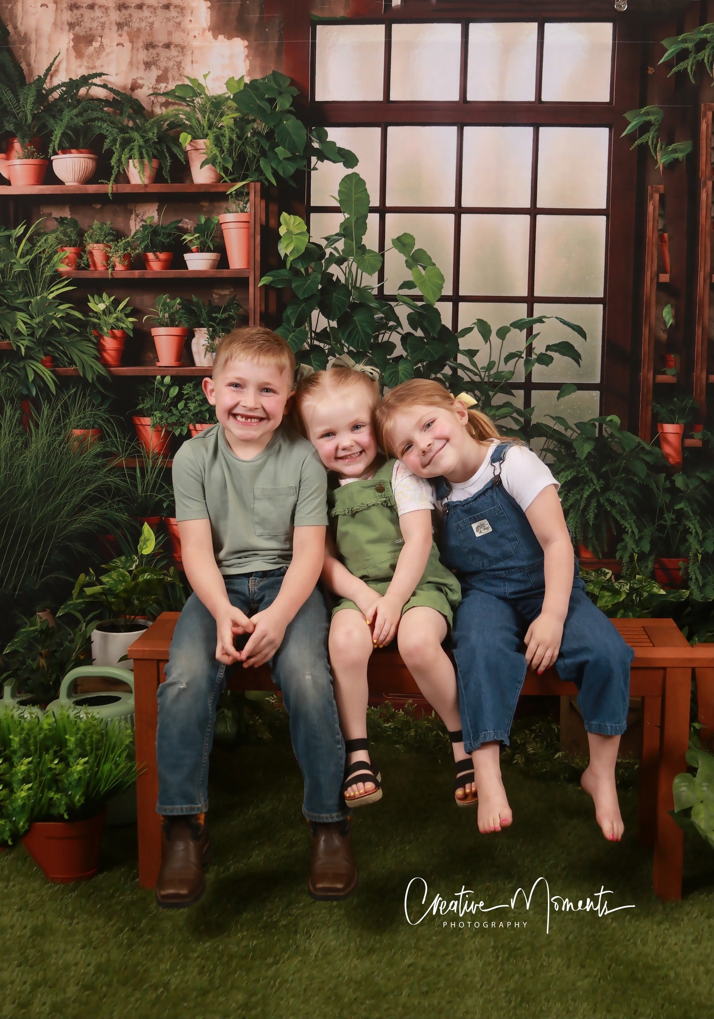 Kate Printemps Intérieur Plantes vertes Fenêtre Toile de fond conçue par Emetselch - Kate Backdrop FR