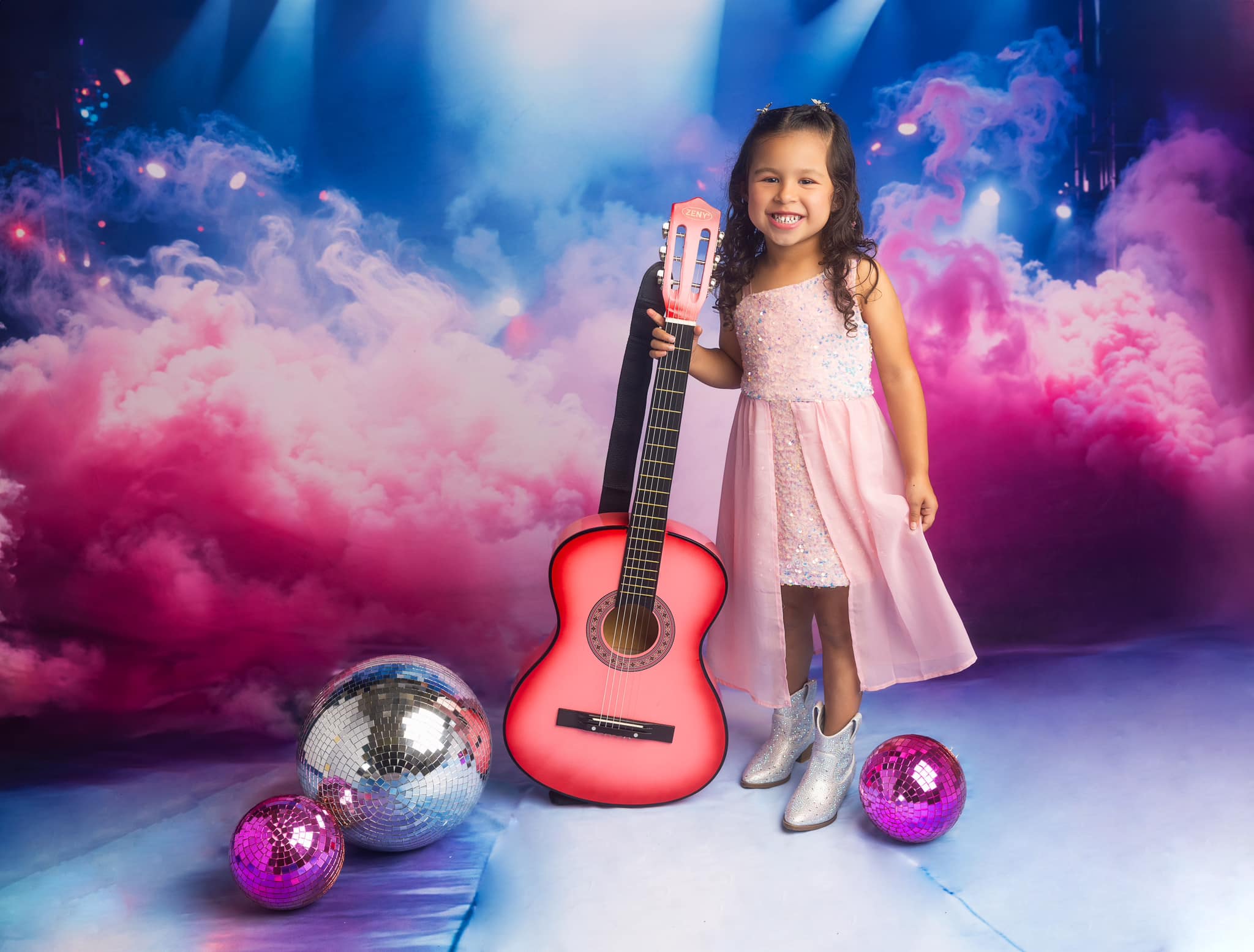 Kate Rose Fumée Scène Lumière Toile de fond conçue par Emetselch - Kate Backdrop FR