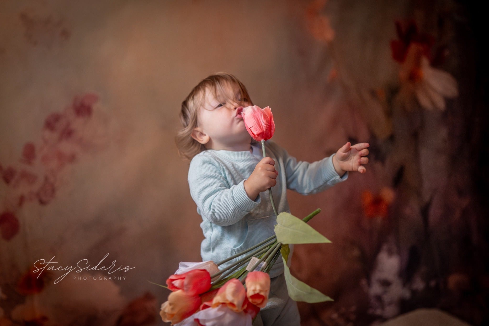 Kate Fleurs Mystique Beaux-Arts Toile de fond Conçu par Patty Robert - Kate Backdrop FR