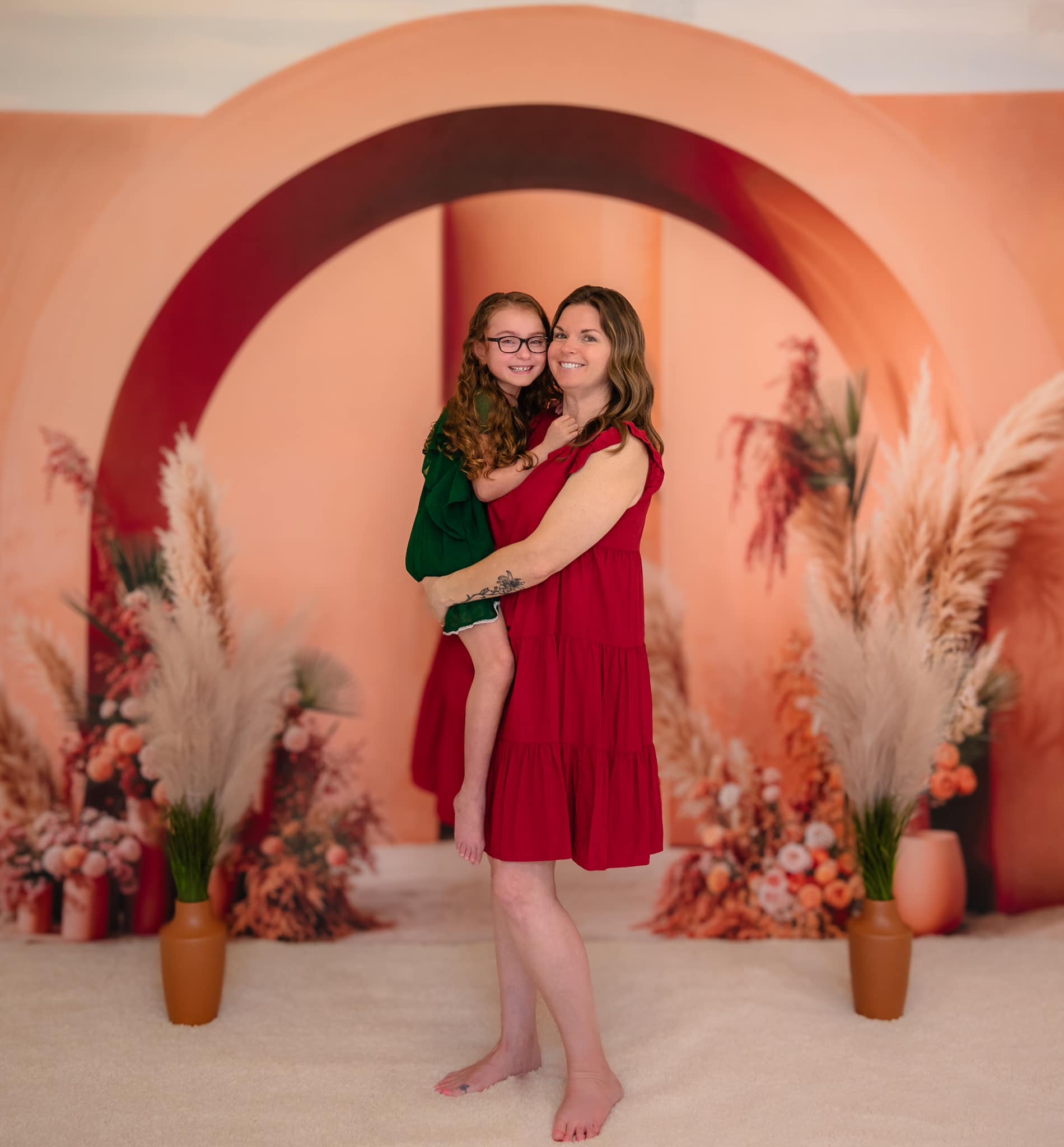 Kate Bohème Porte cintrée Jaune Élégant Toile de fond conçue par Emetselch - Kate Backdrop FR