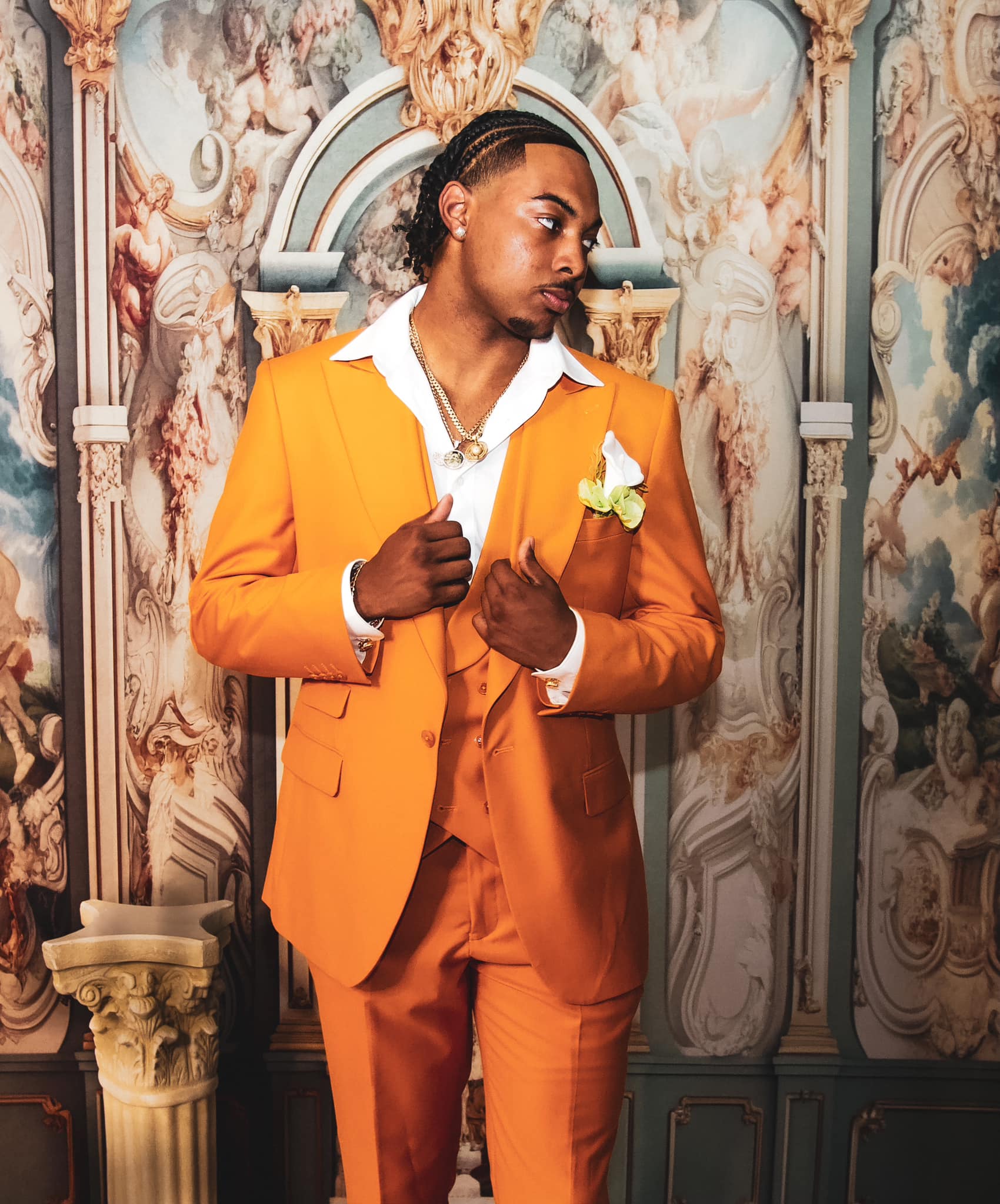 Kate Rétro Romantique Mur Toile de fond Conçu par Chain Photographie - Kate Backdrop FR