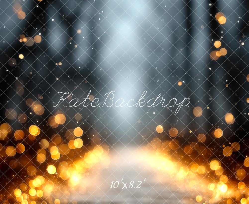 Kate Lumière Bokeh Or Gris Toile de fond conçue par Mini MakeBelieve - Kate Backdrop FR