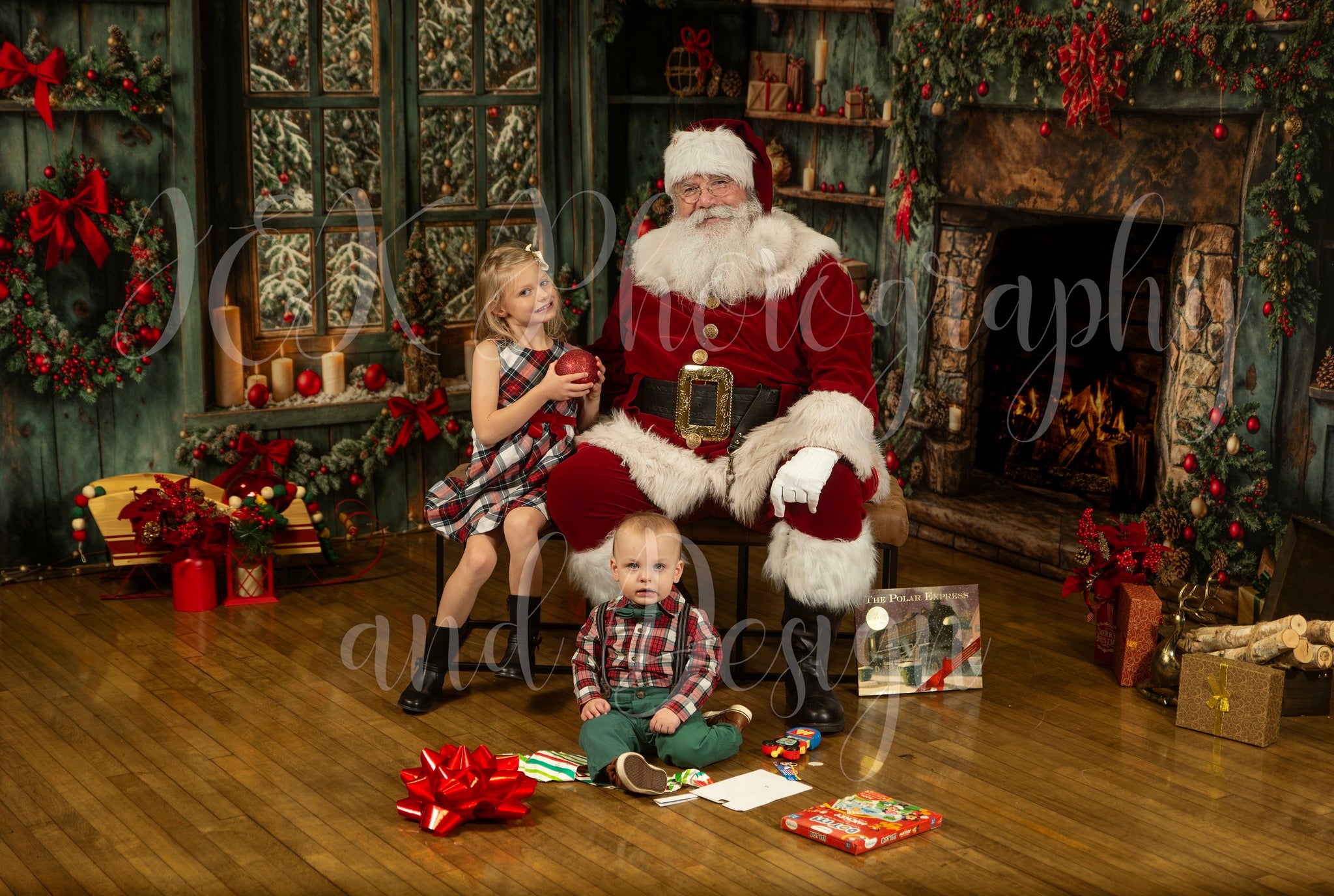 Offres Éclair #3 Kate Noël Vert Armoires Rétro Cheminée Ensemble de chambre - Kate Backdrop FR