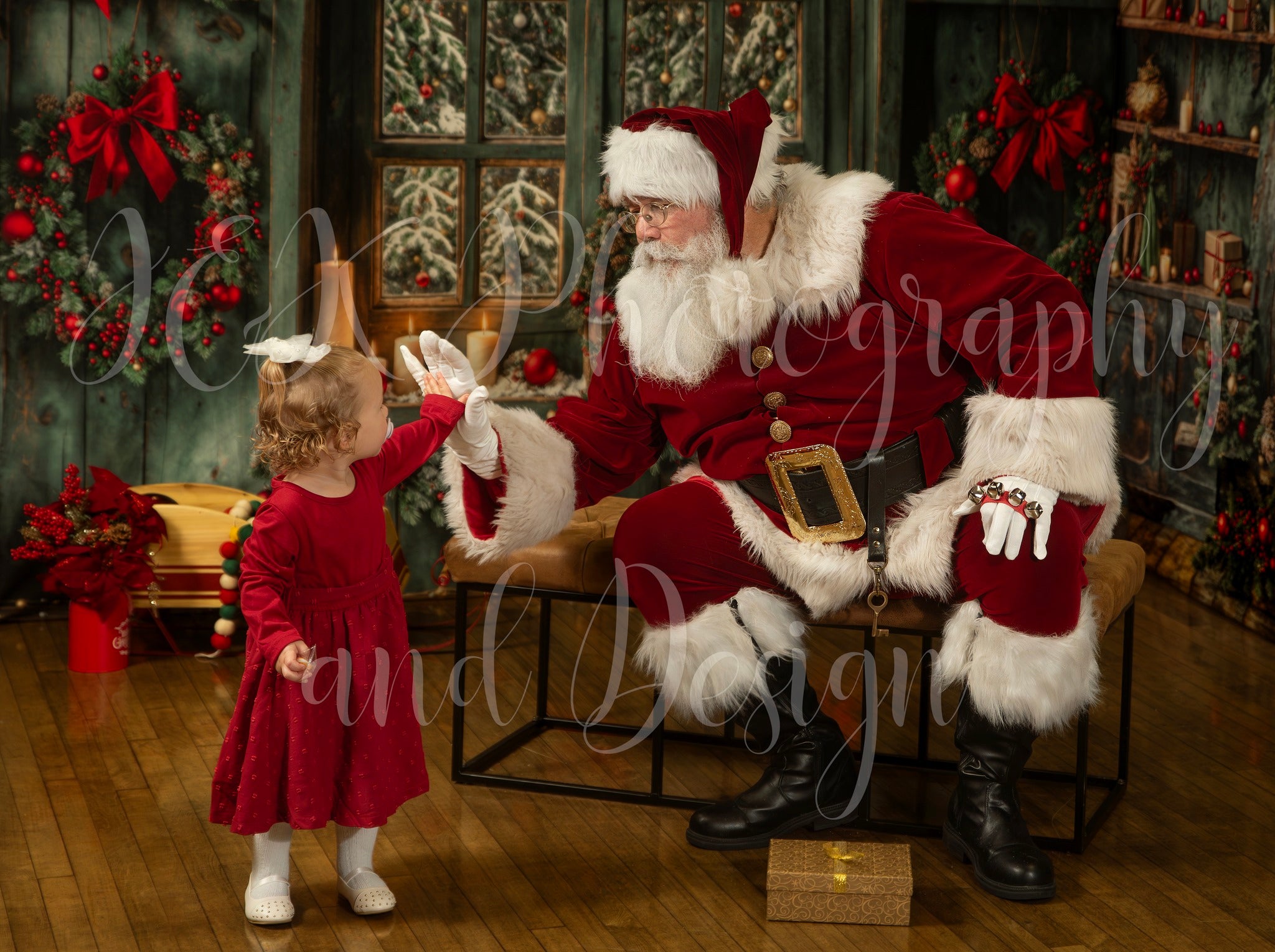 Offres Éclair #3 Kate Noël Vert Armoires Rétro Cheminée Ensemble de chambre - Kate Backdrop FR