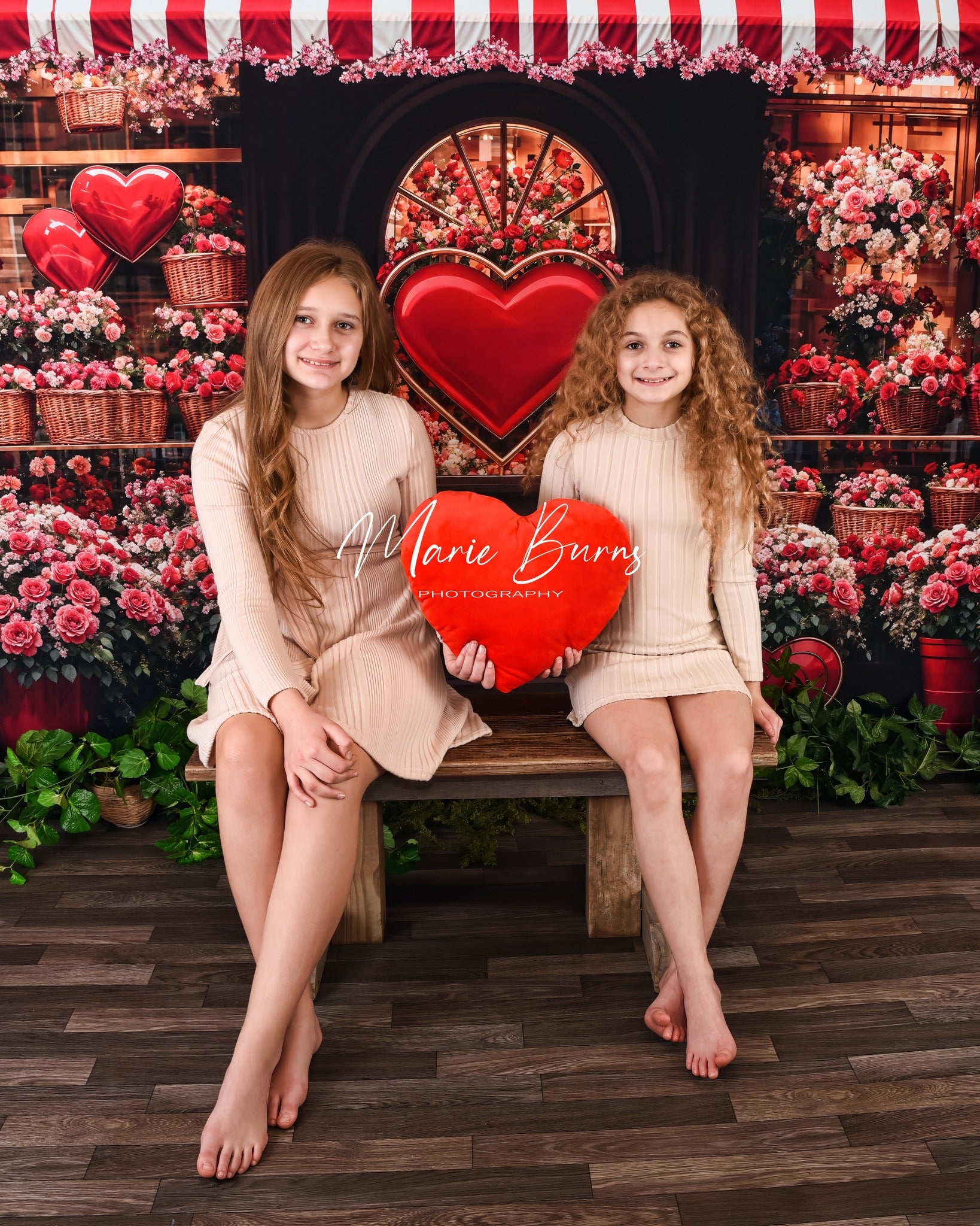 Kate Saint Valentin Boutique de Fleurs Toile de fond conçue par Emetselch - Kate Backdrop FR