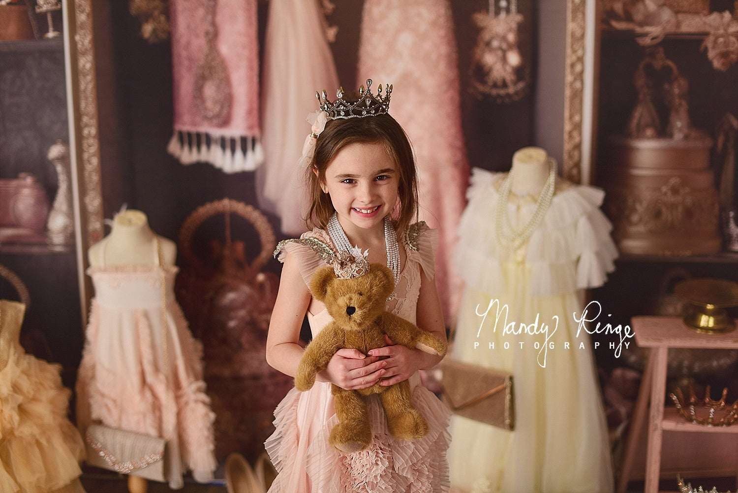 Kate Princesse S'habiller Placard Toile de fond conçue par Mandy Ringe - Kate Backdrop FR