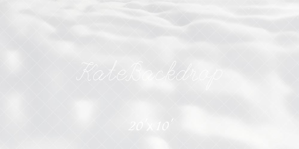 Kate Hiver Neige Blanc Texture Sol Toile de fond conçue par Kate Image - Kate Backdrop FR