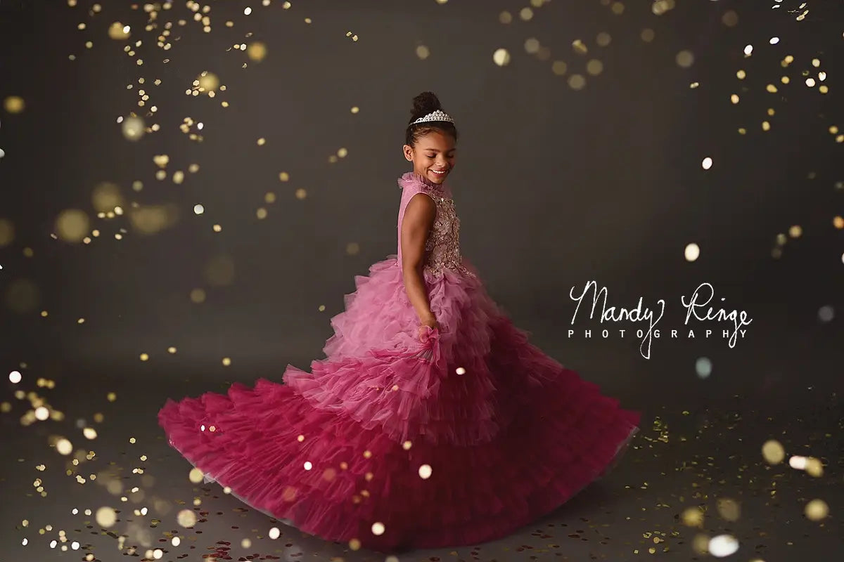 Kate Printemps/Été Rose Violet Enfant Robe à volants Pour la Photographie - Kate Backdrop FR