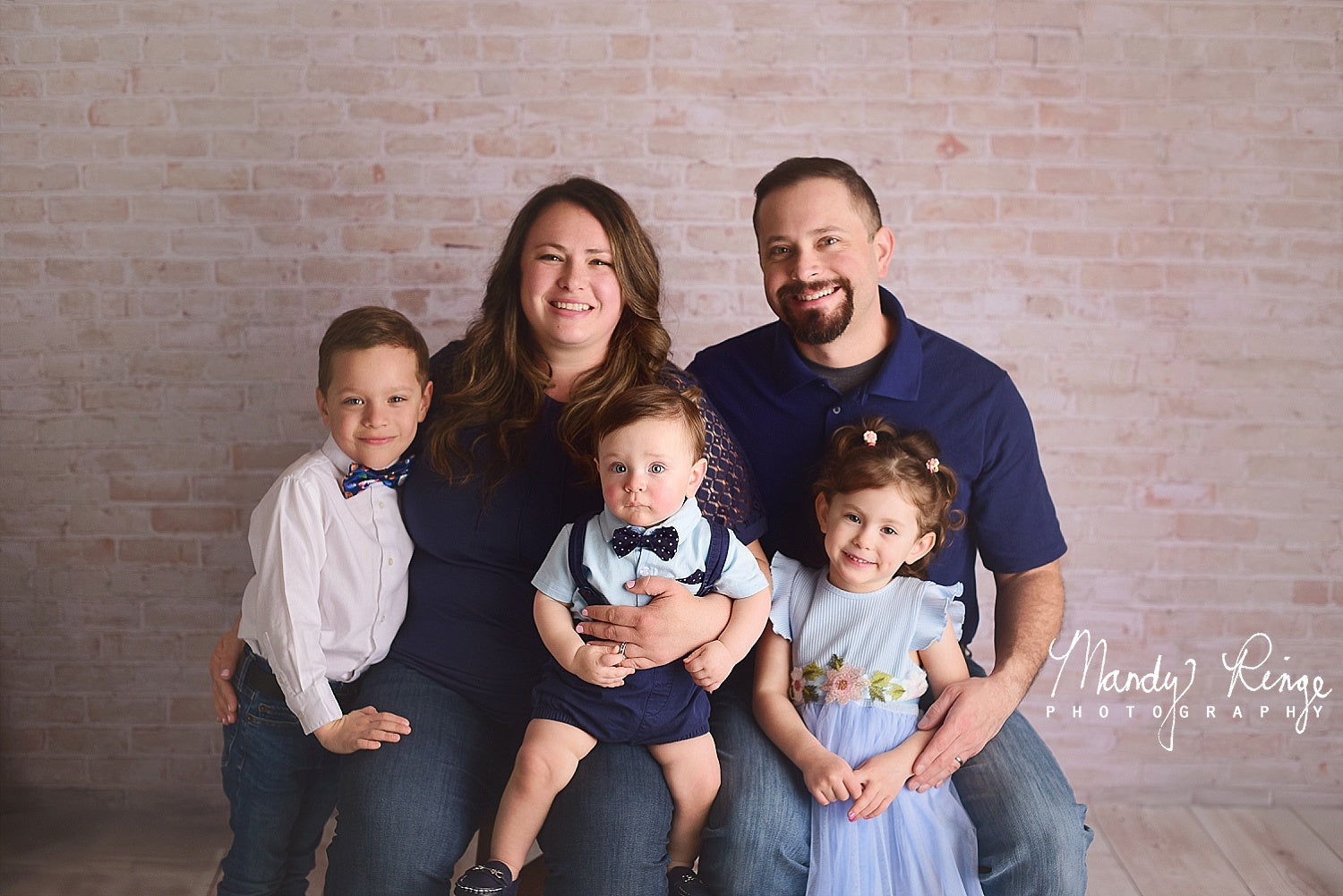 Kate Mur de briques Ferme Crème légère Toile de fond conçue par Mandy Ringe - Kate Backdrop FR