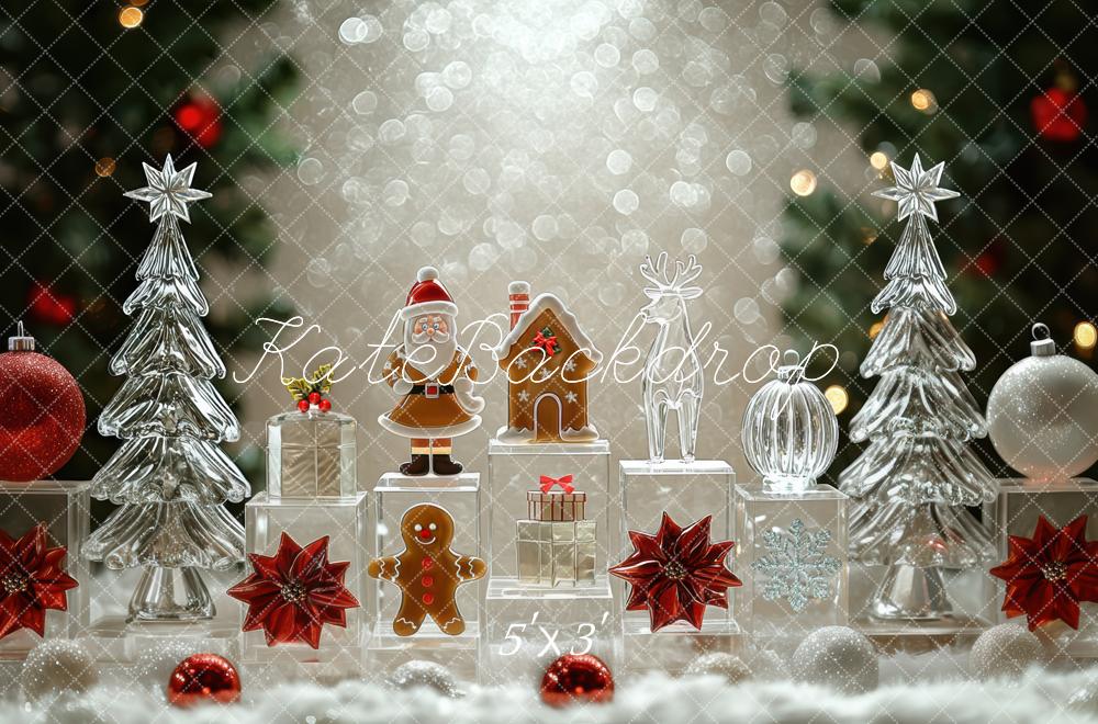 Kate Noël Glace Pain d’Épices Décorations Toile de fond conçue par Mini MakeBelieve - Kate Backdrop FR