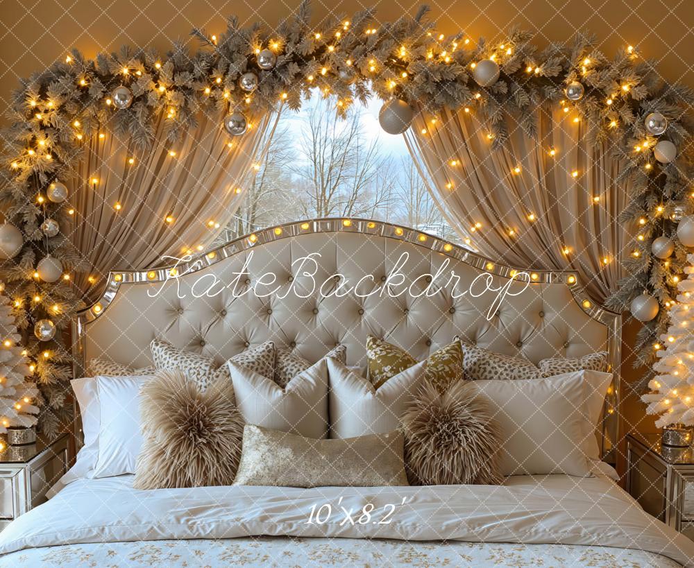 Kate Noël Chambre Tête de lit Lumières Toile de fond conçue par Mini MakeBelieve