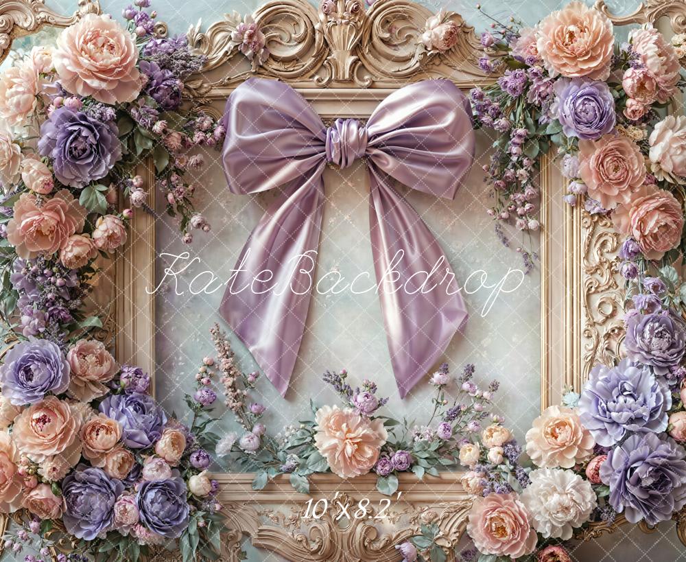 Kate Fleurs Cadre Nœud Conte de fées Toile de fond conçue par Emetselch