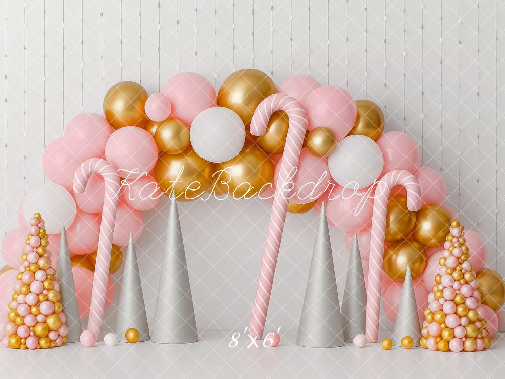 Kate Arc Ballons Sucre D Ornements Toile de fond conçue par Patty Roberts - Kate Backdrop FR