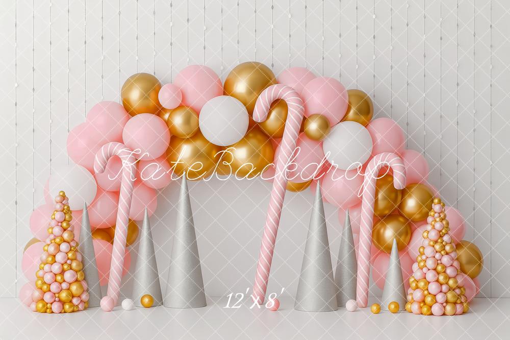 Kate Arc Ballons Sucre D Ornements Toile de fond conçue par Patty Roberts - Kate Backdrop FR