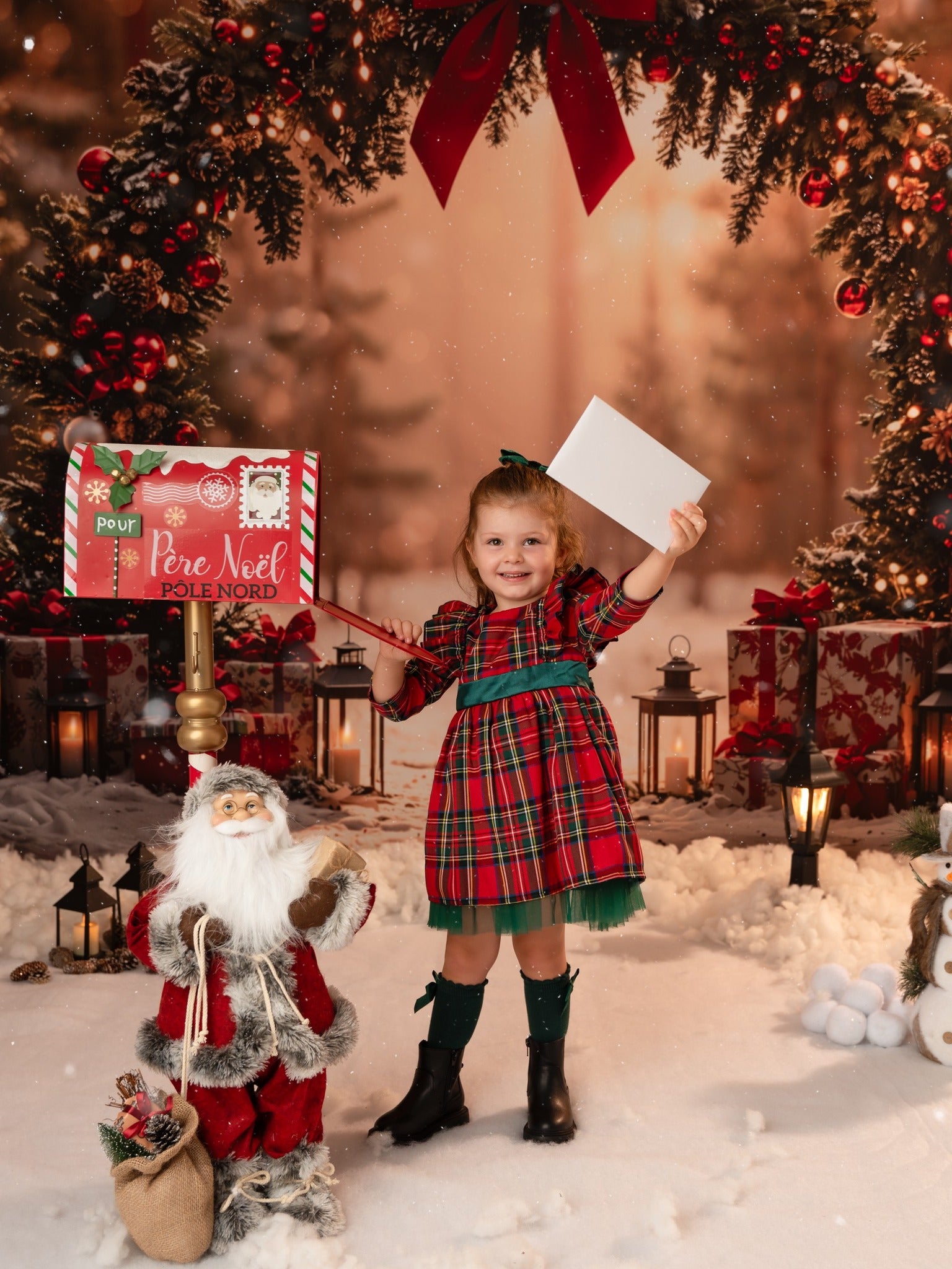 Kate Noël Arche Forêt Ensoleillé Cadeaux Toile de fond conçue par Emetselch - Kate Backdrop FR