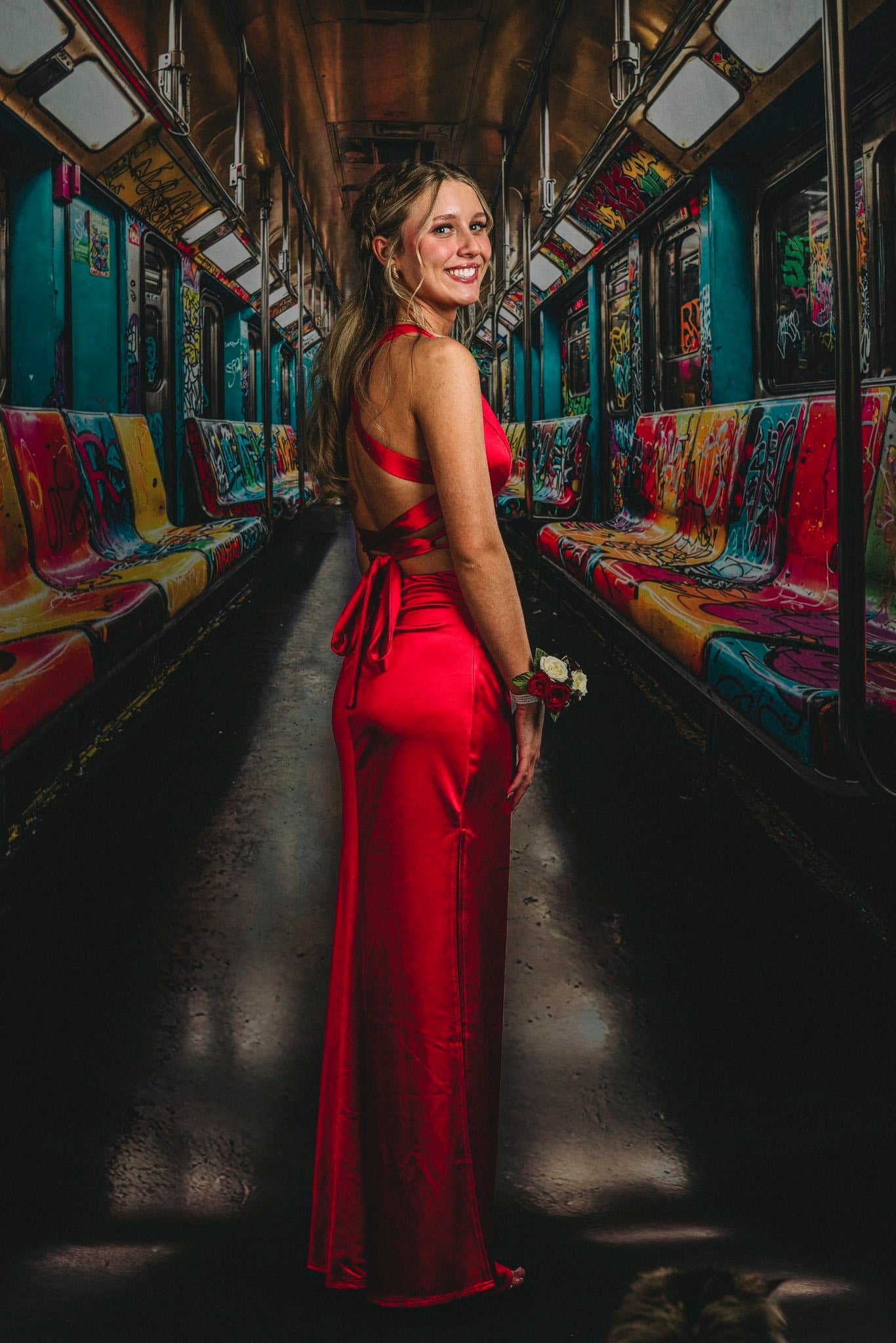 Kate Créatif Graffiti Métro Toile de fond conçue par Emetselch - Kate Backdrop FR