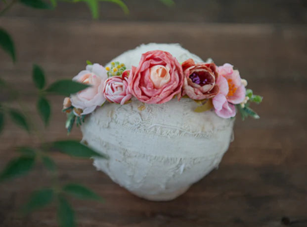 Kate Bandeau Floral Nouveau-né pour la photographie - Kate Backdrop FR