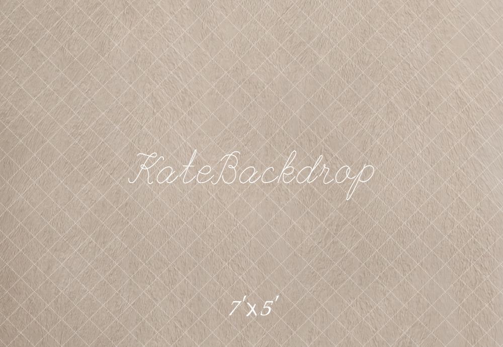 Kate Beige Quadrillage Texture Toile de fond conçue par Emetselch - Kate Backdrop FR